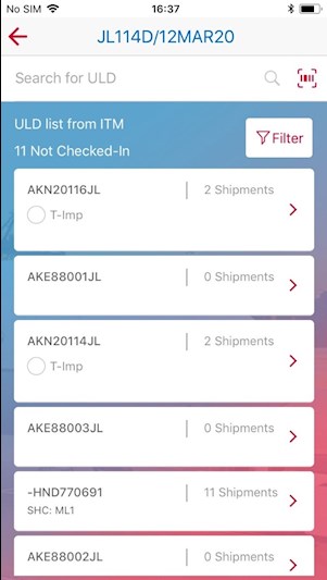 JAL Mobile App powered by CHAMP Cargosystems