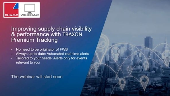 WEBINAR Improve supply chain quality and completeness with Traxon Premium Tracking