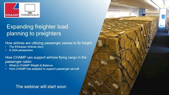 WEBINAR Expanding freighter load planning to preighters