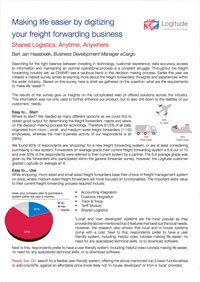 Digitizing your freight forwarding business