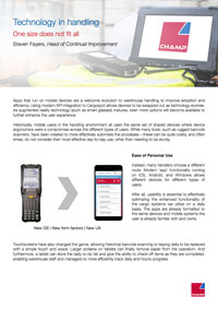 Technology in handling