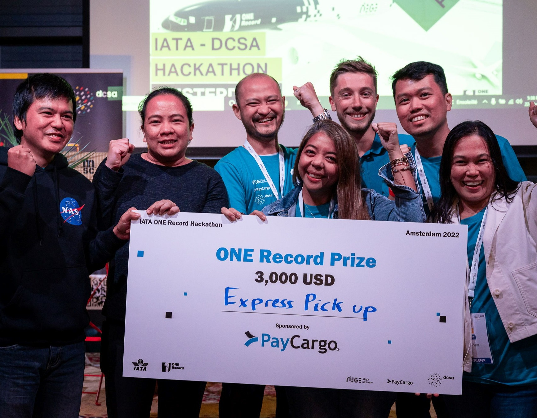 CHAMP Cargosystems team wins at IATA ONE Record Hackathon 2022