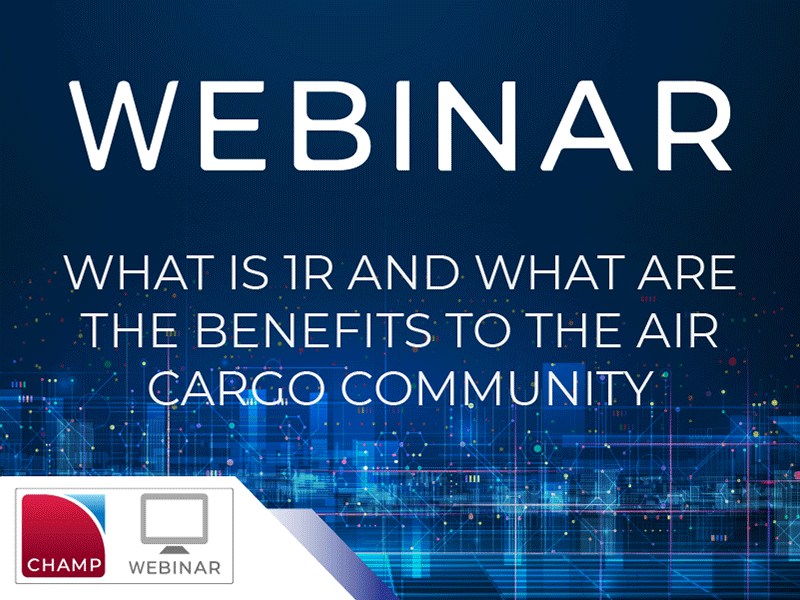 WEBINAR: What is ONE Record and what are the benefits to the air cargo community?