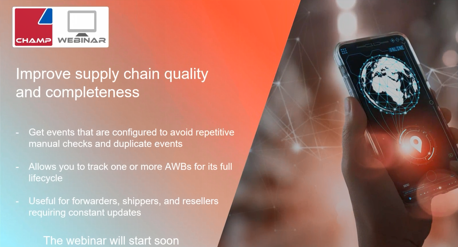WEBINAR Improve supply chain visibility with Traxon Premium Tracking