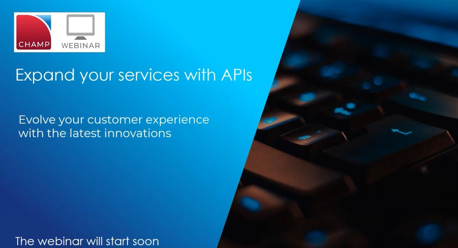 WEBINAR Booking API: Expand your service with APIs