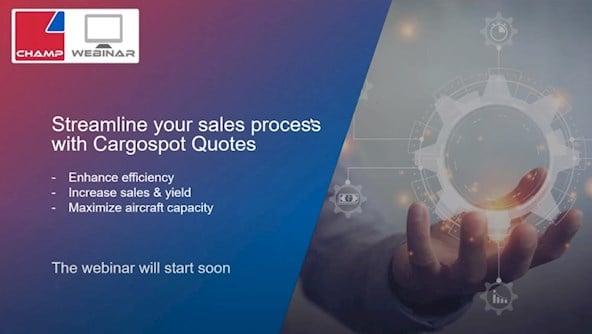 WEBINAR Streamline your sales process with Cargospot Quotes